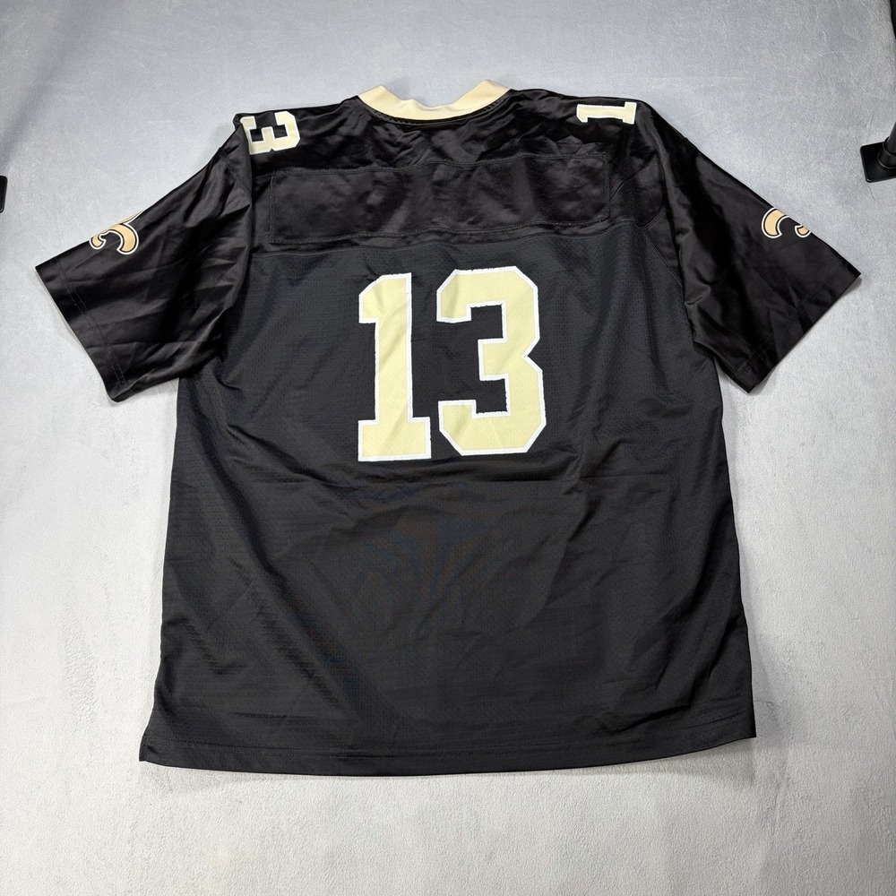 NFL Pro Line New Orleans Saints Jersey Men's Size XL Black #13 - Picture 3 of 10